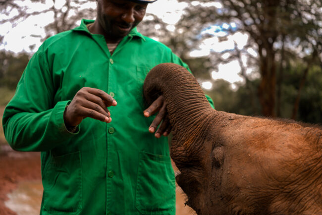 Kipekee and her Keeper