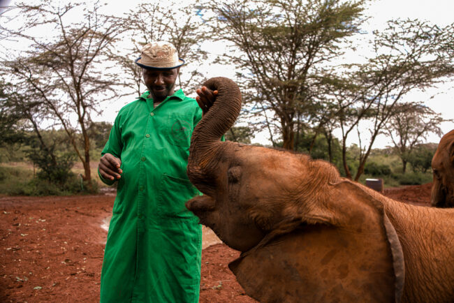 Kipekee and her Keeper